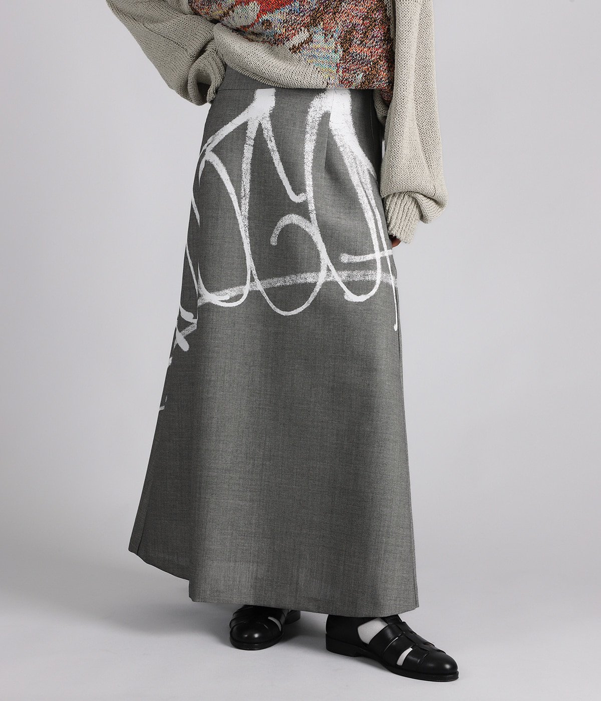 レディース】CURVED WAIST MAXI SKIRT(CAPRICE) | PHOTOCOPIEU(フォト