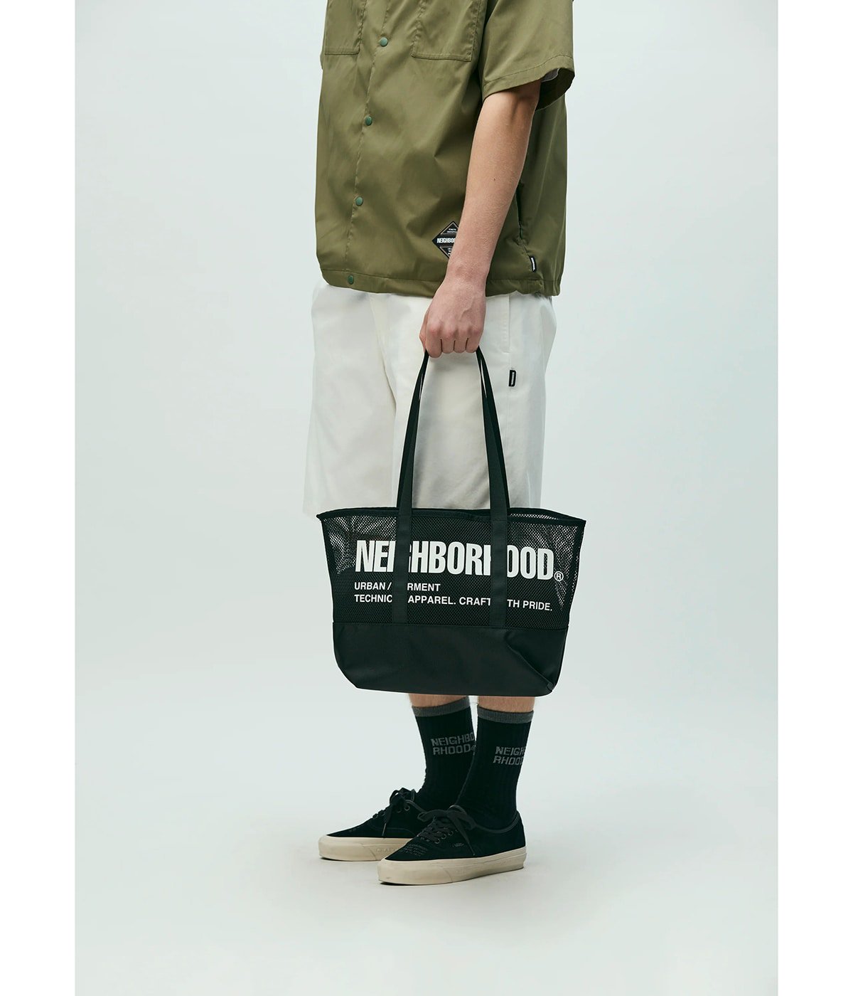 MESH TOTE BAG | NEIGHBORHOOD(ネイバーフッド) / バッグ トートバッグ