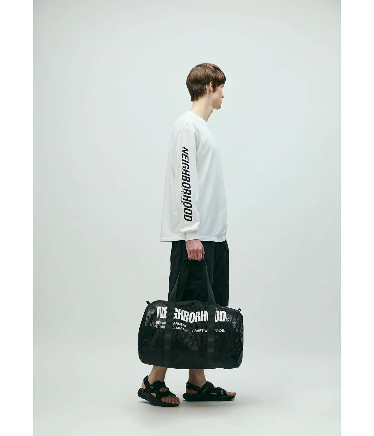 MESH BOSTON BAG | NEIGHBORHOOD(ネイバーフッド) / バッグ ボストン