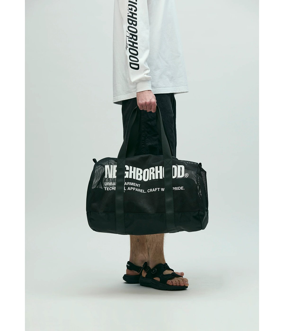 MESH BOSTON BAG | NEIGHBORHOOD(ネイバーフッド) / バッグ ボストン
