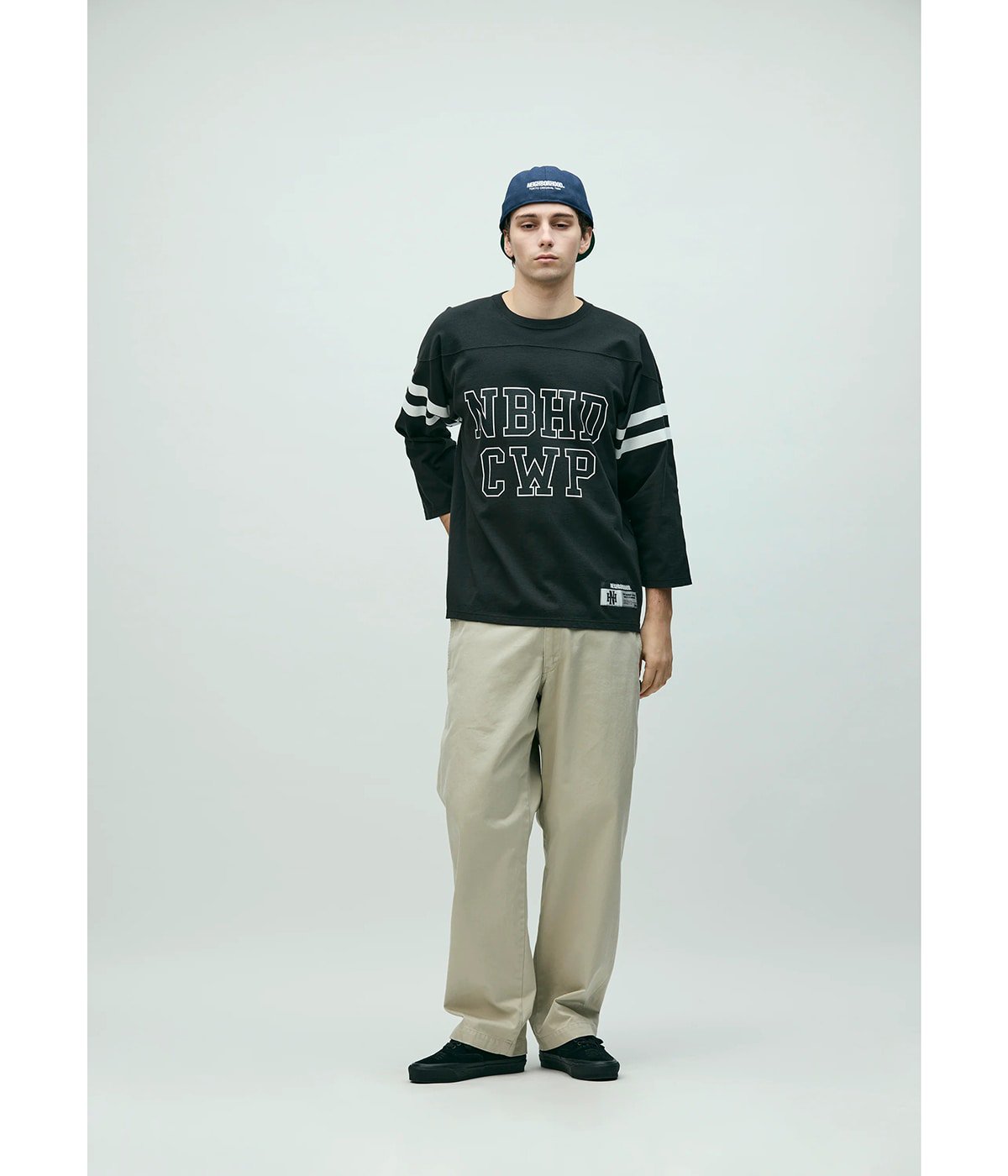 【フランク】NEIGHBORHOOD フッドボールシャツ　サイズM FOOTBALL SHIRT LS | NEIGHBORHOOD(ネイバーフッド) / トップス