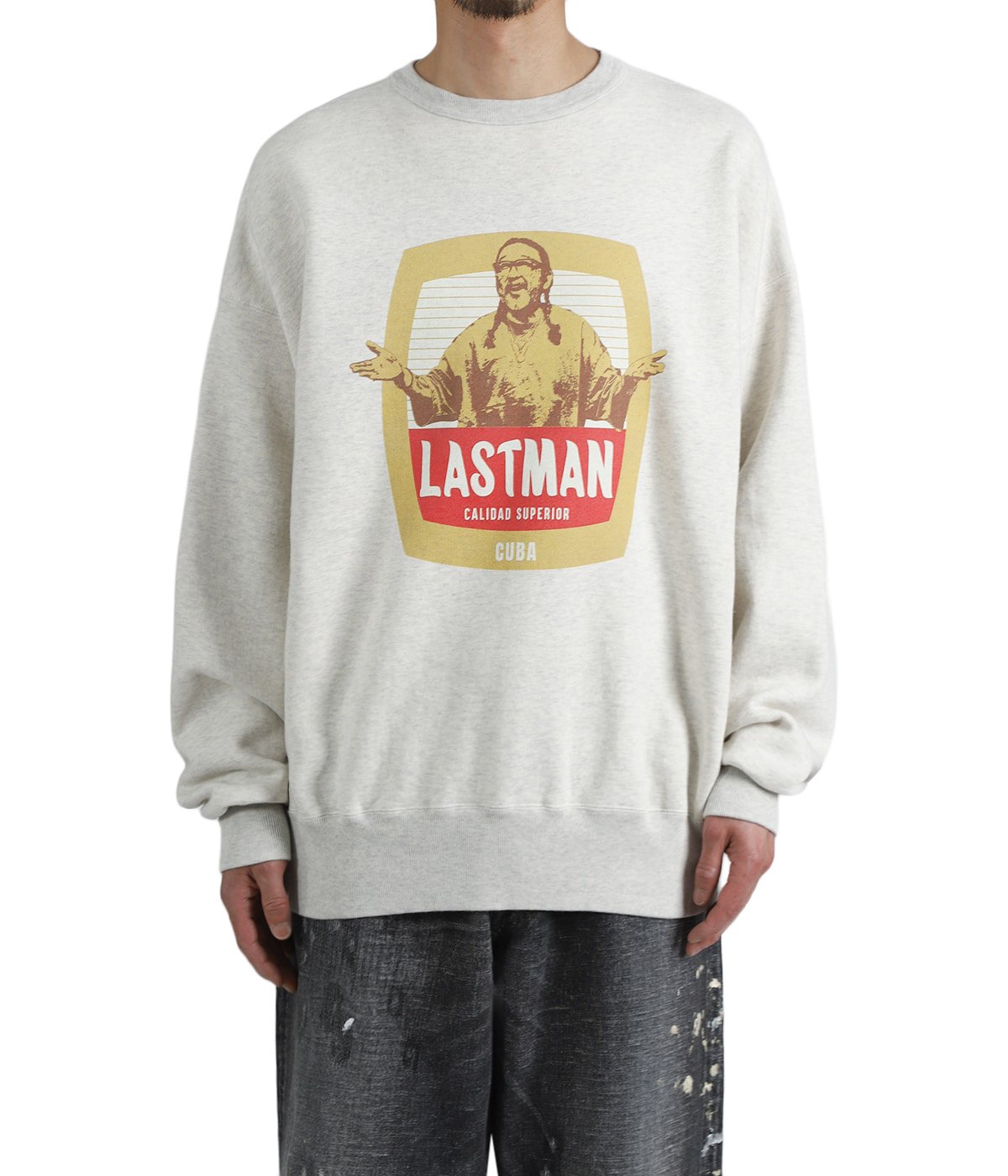 PRINTED CREW NECK CIGAR | LASTMAN(ラストマン) / トップス