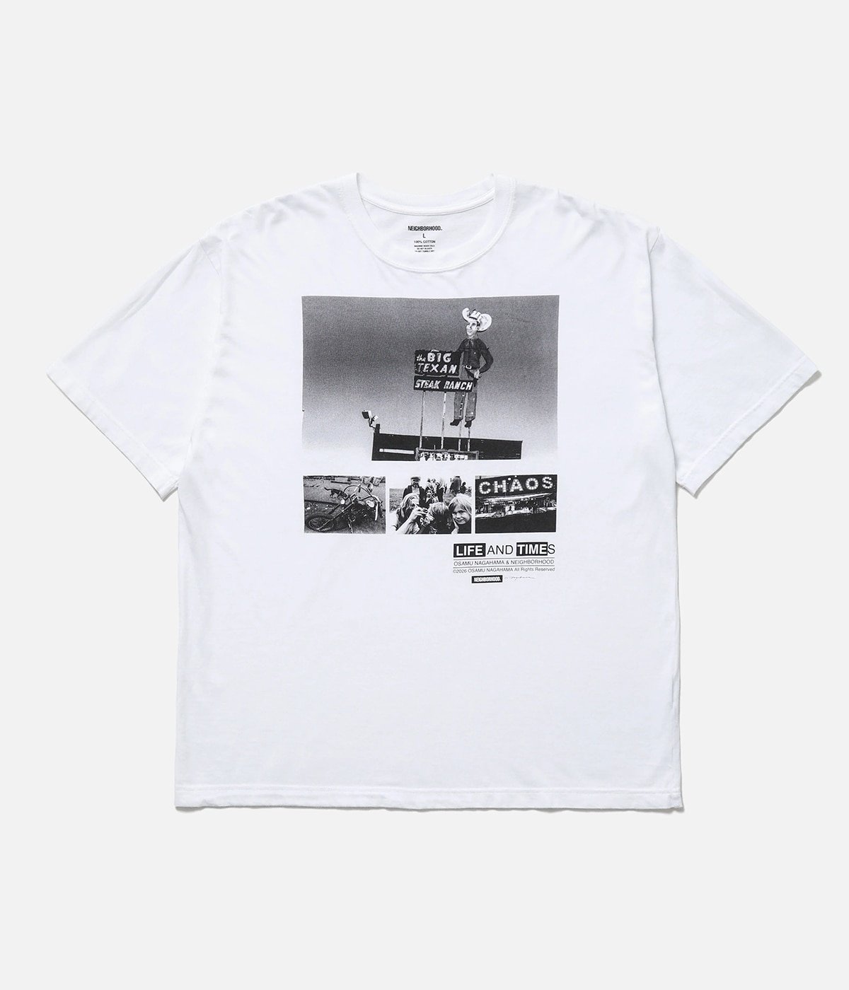 naoさま専用 NH X OSAMU NAGAHAMA . TEE SS-4 | NEIGHBORHOOD(ネイバーフッド