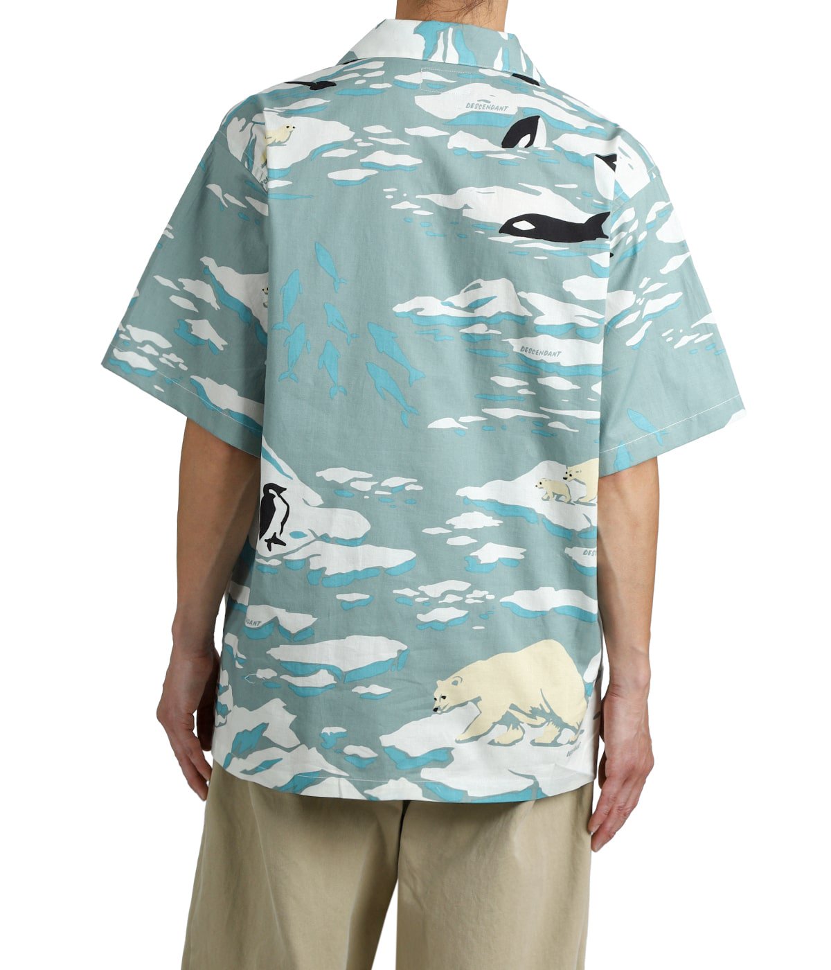 EDGD OPEN COLLAR TEXTILE SS SHIRT | DESCENDANT(ディセンダント