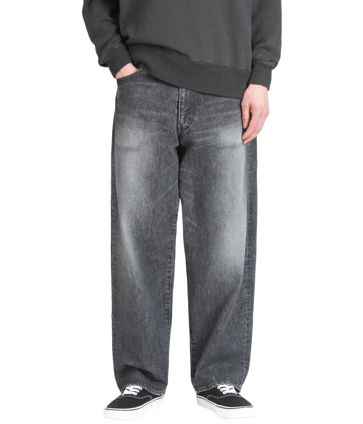 DESCENDANT 26ss 1995 DENIM TROUSERS サイズ3 DESCENDANT - 1995 DENIM TROUSERS BAGGY LIGHT WASH – IN MY BOOK STORE