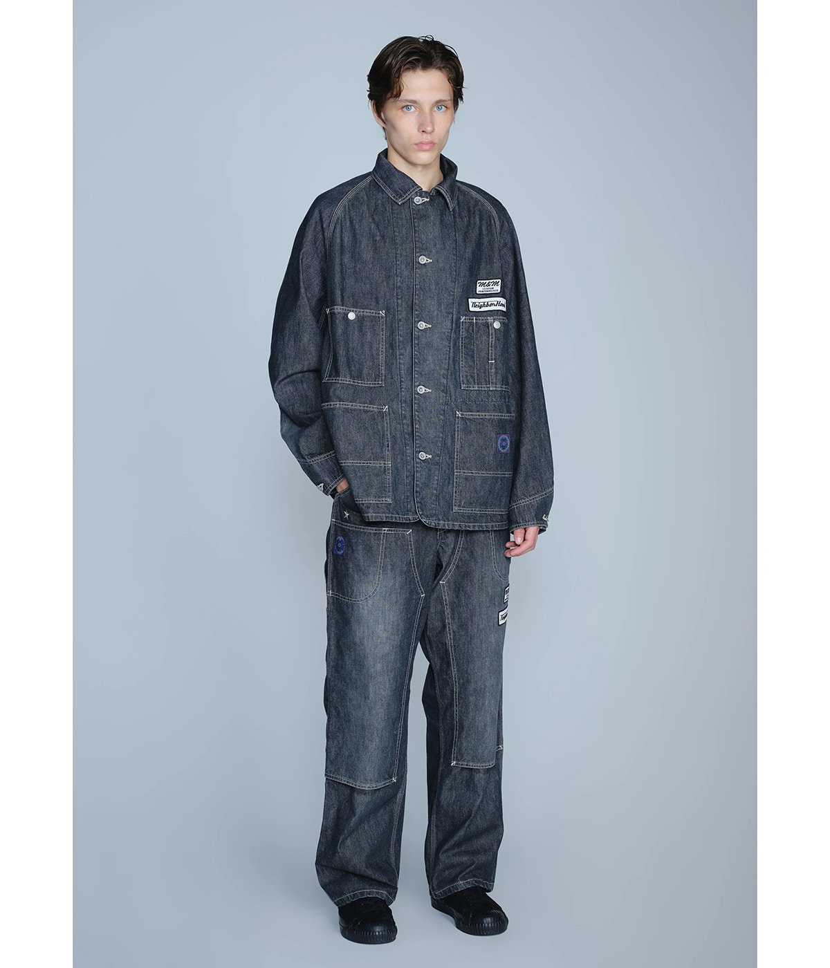 NH X M&M . WASHED DENIM COVERALL JACKET | NEIGHBORHOOD