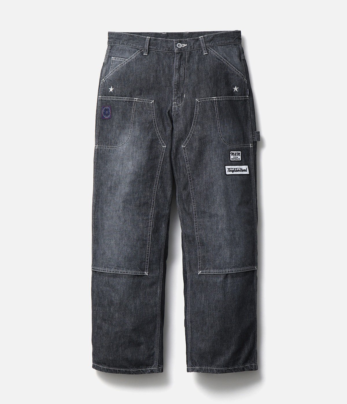NH X M&M . WASHED DENIM PAINTER PANTS | NEIGHBORHOOD