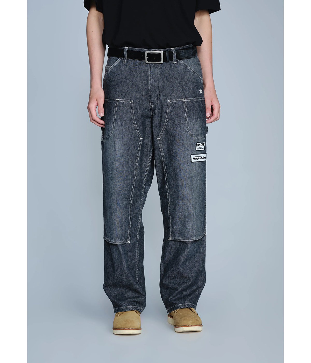NH X M&M . WASHED DENIM PAINTER PANTS | NEIGHBORHOOD