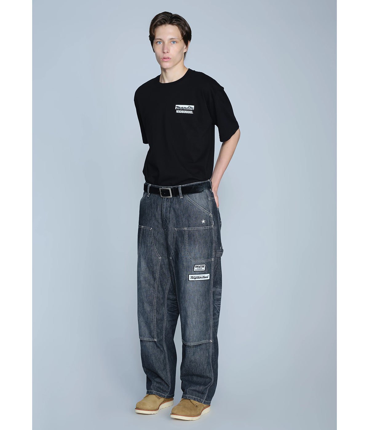 NH X M&M . WASHED DENIM PAINTER PANTS | NEIGHBORHOOD