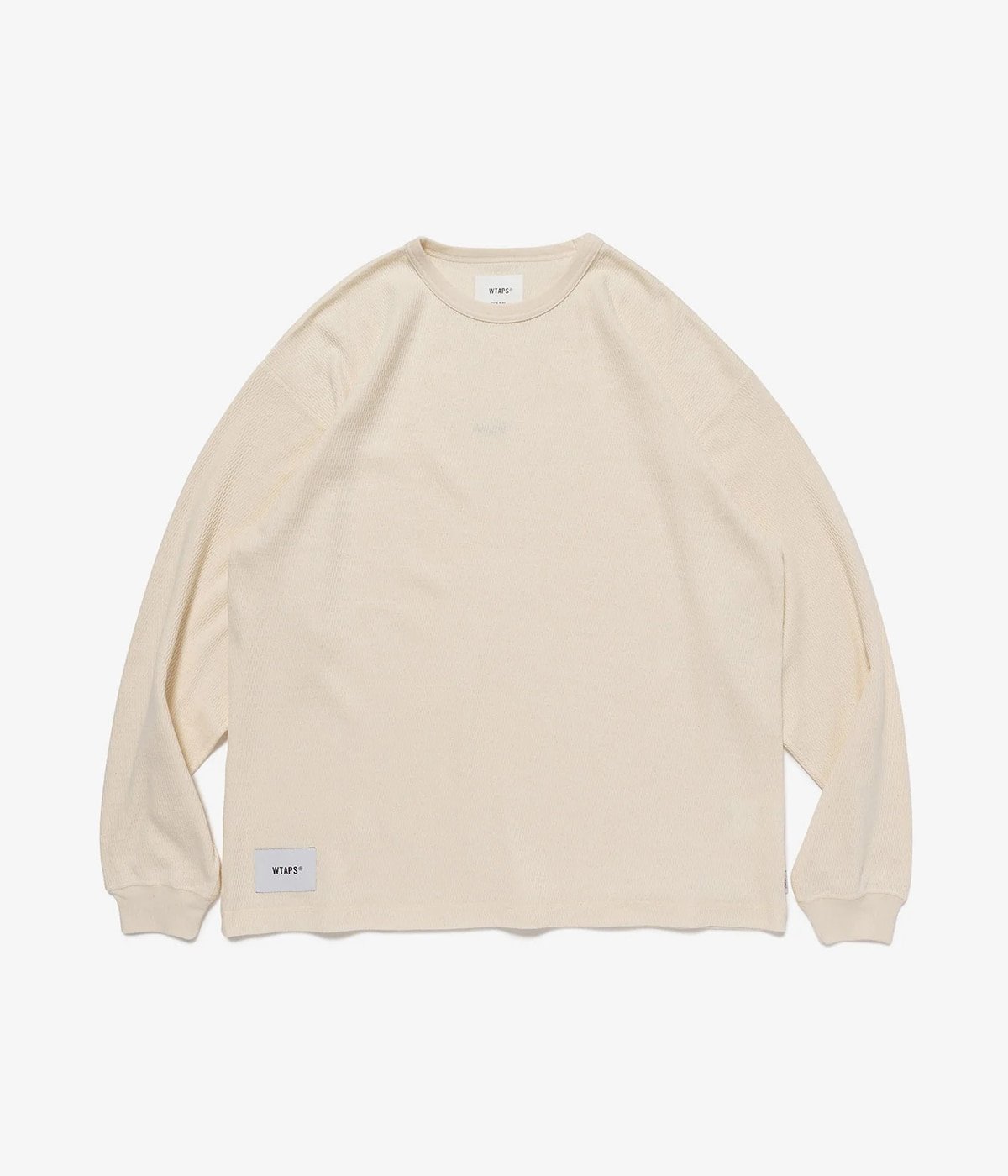 WTAPS ワッフルカットソー 長袖 ベージュ WAFFLE STANDARD / LS / COTTON | WTAPS(ダブルタップス) / トップス