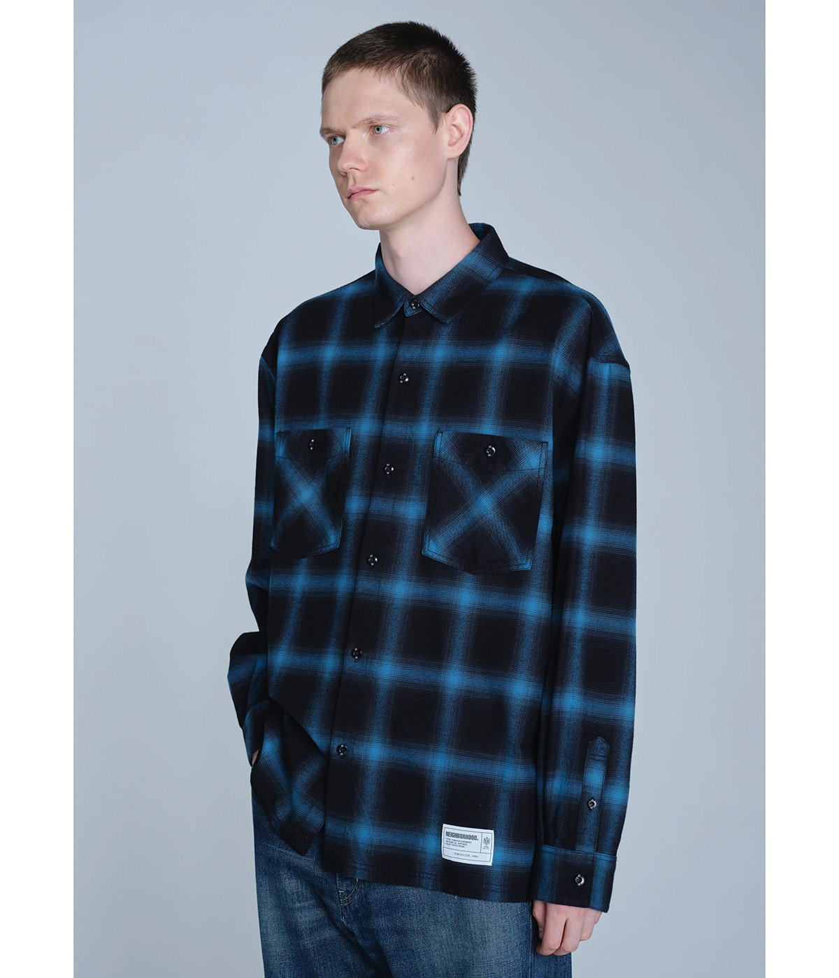 HOMBRE CHECK SHIRT LS | NEIGHBORHOOD(ネイバーフッド) / トップス