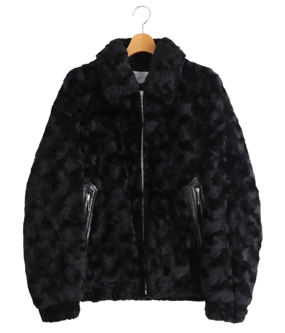 た*す様 SUGARHILL ウールブルゾン ブラック FUR DOUBLE ZIP JACKET | SUGARHILL(シュガーヒル) / アウター
