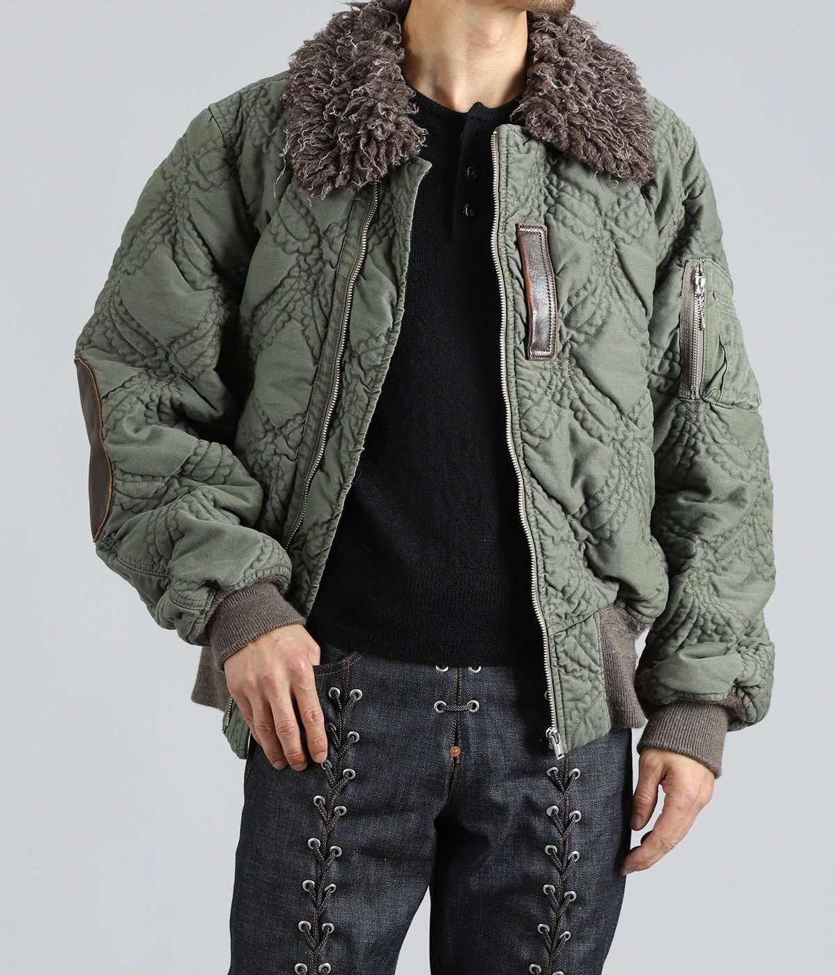 QUILTED FLIGHT JACKET | SUGARHILL(シュガーヒル) / アウター