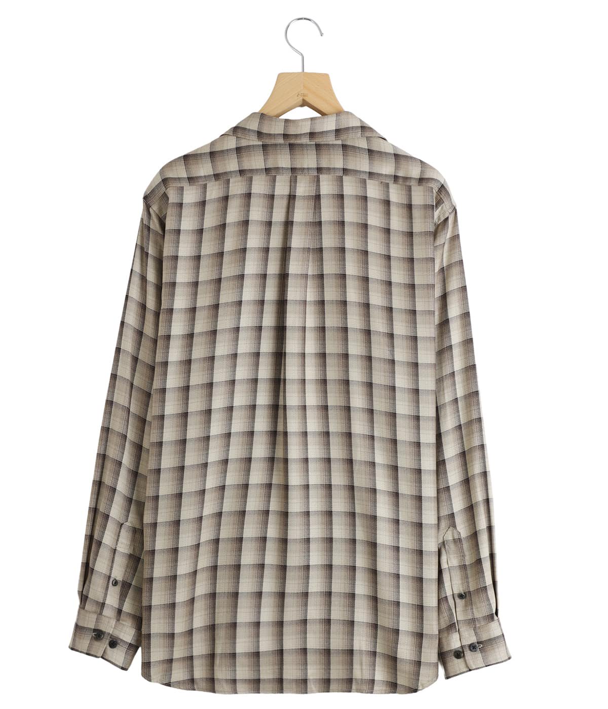 トップス SUGARHILL OMBRE PLAIN COLLARSHIRTS OMBRE OPEN COLLER SHIRT | SUGARHILL(シュガーヒル) / トップス 長袖