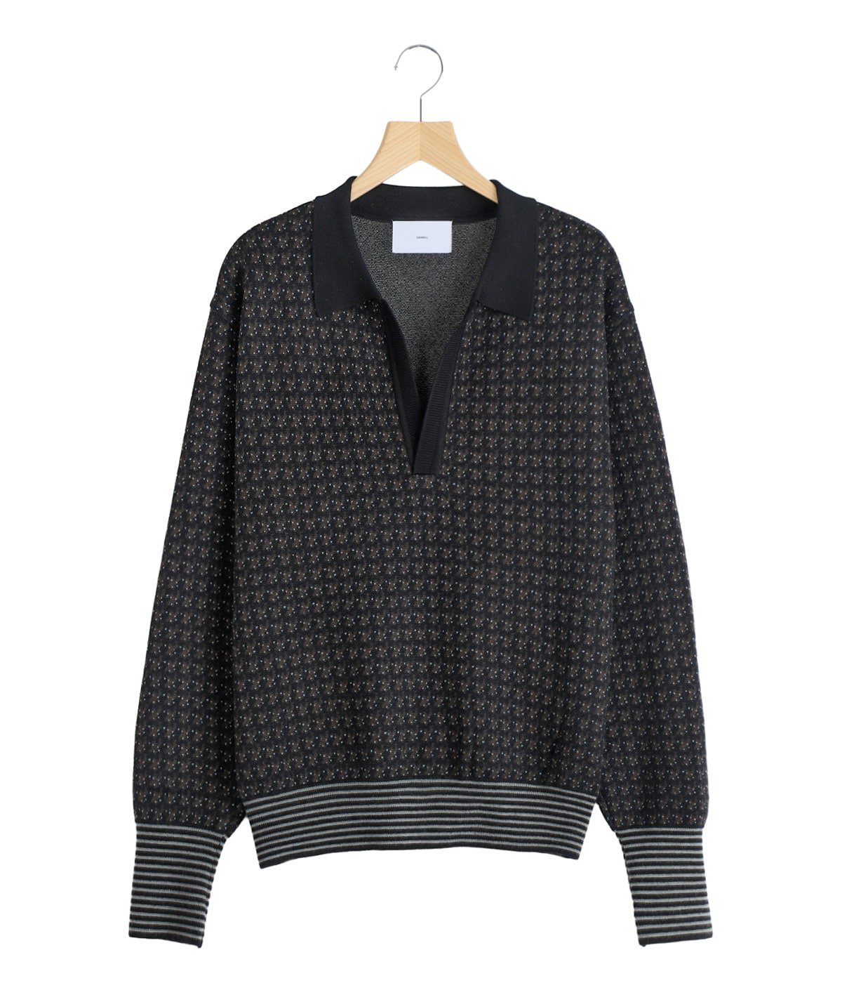 JACQUARD KNIT POLO | SUGARHILL(シュガーヒル) / トップス ポロシャツ