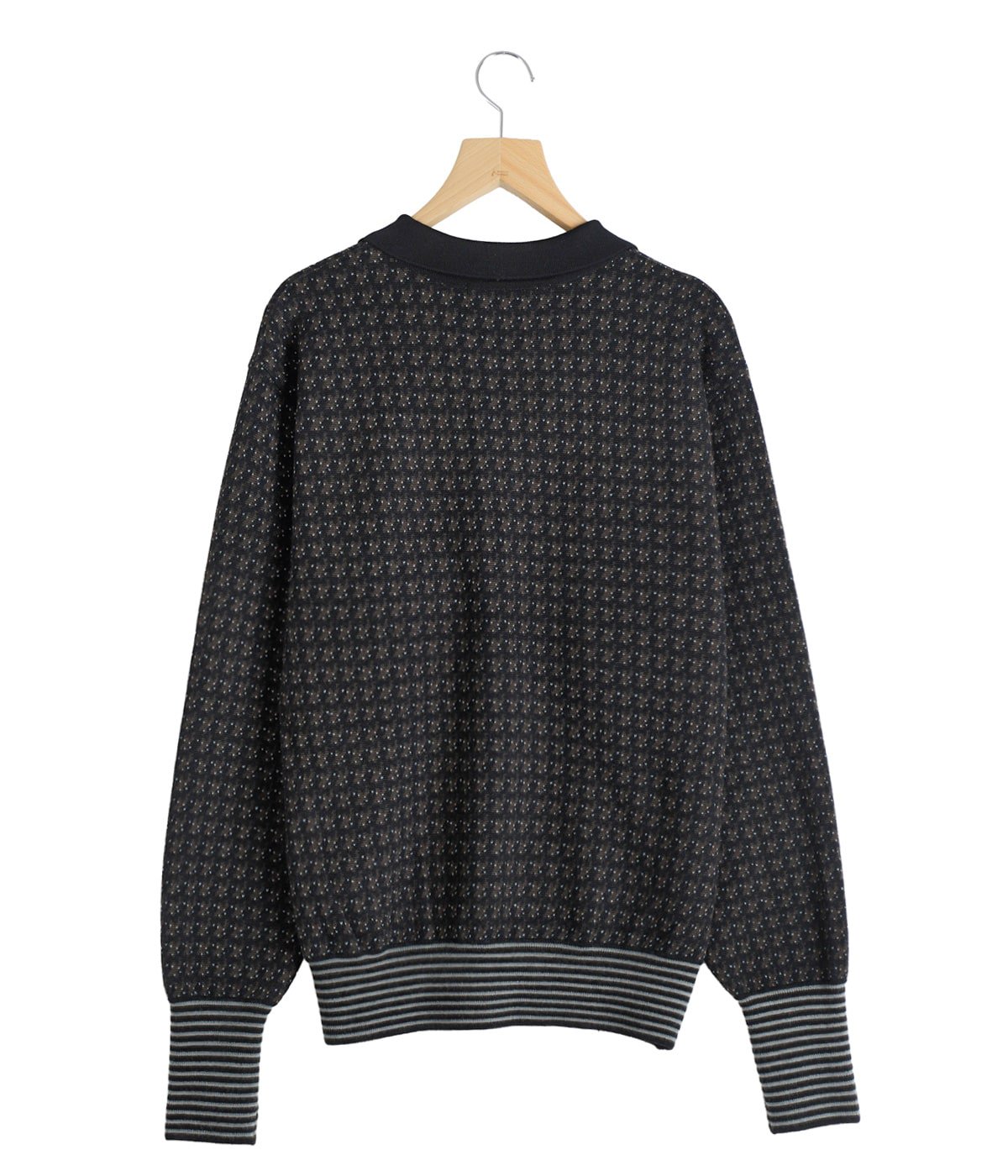 JACQUARD KNIT POLO | SUGARHILL(シュガーヒル) / トップス ポロシャツ