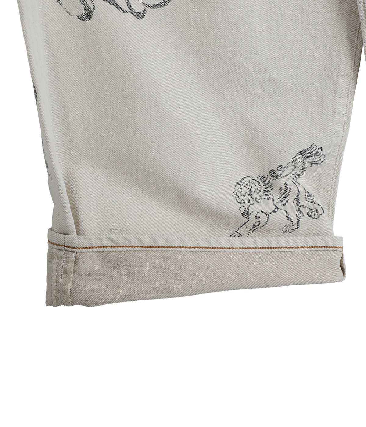 TATTOO FLASH PRINT MODERN DENIM WIDE CUT | SUGARHILL(シュガーヒル