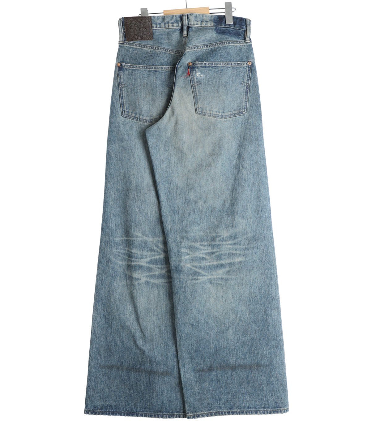 DESTRESSED MODERN DENIM WIDE CUT | SUGARHILL(シュガーヒル