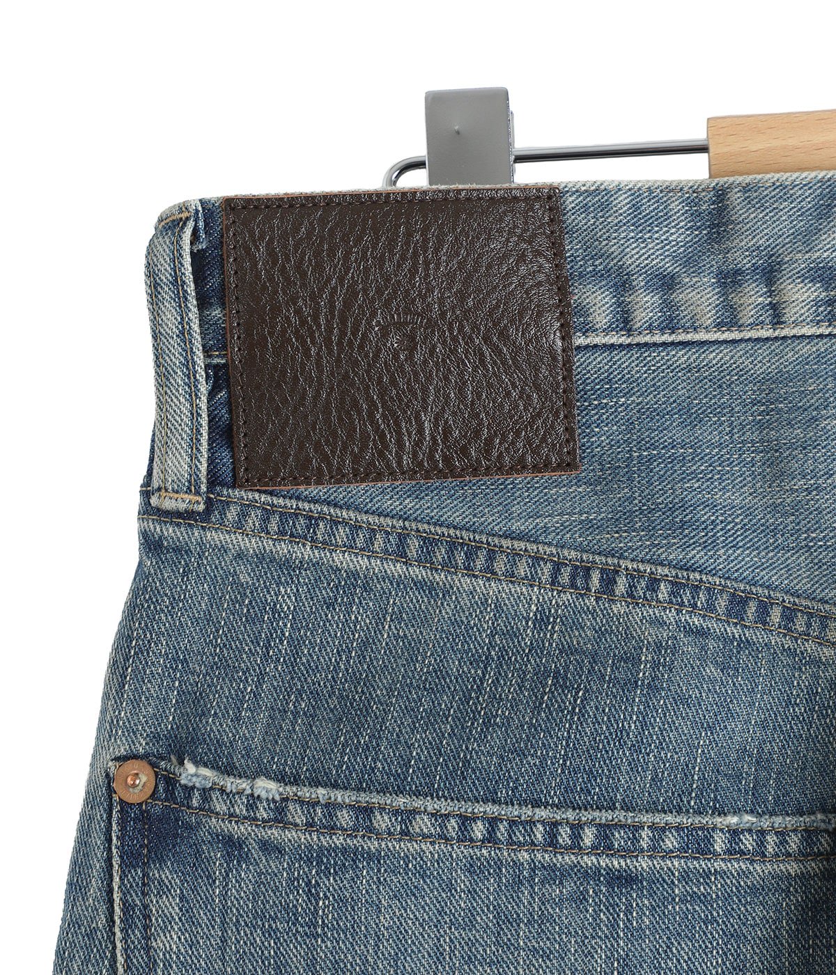DESTRESSED MODERN DENIM WIDE CUT | SUGARHILL(シュガーヒル