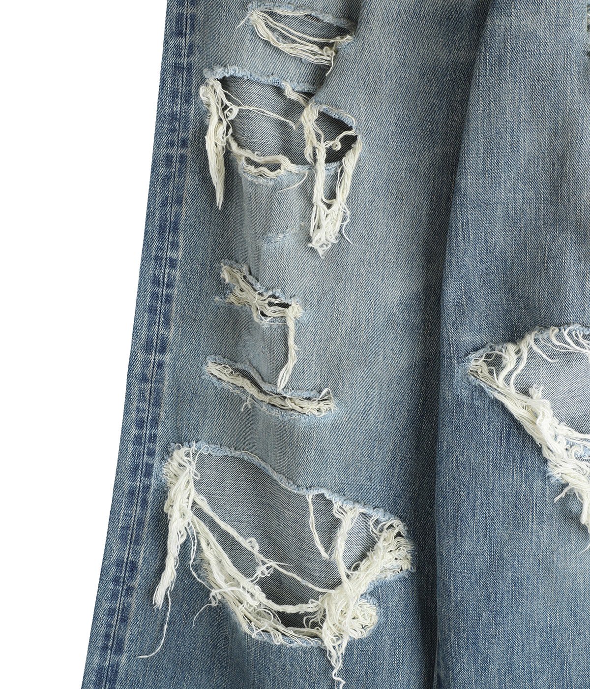 DESTRESSED MODERN DENIM WIDE CUT | SUGARHILL(シュガーヒル
