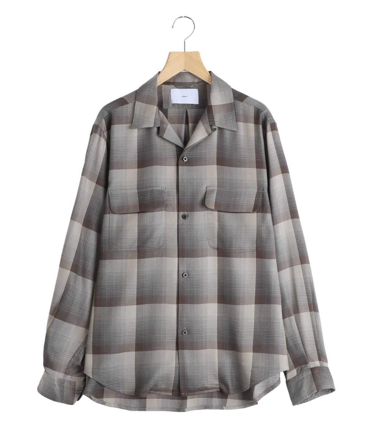 OMBRE OPEN COLLAR SHIRT | SUGARHILL(シュガーヒル) / トップス 長袖