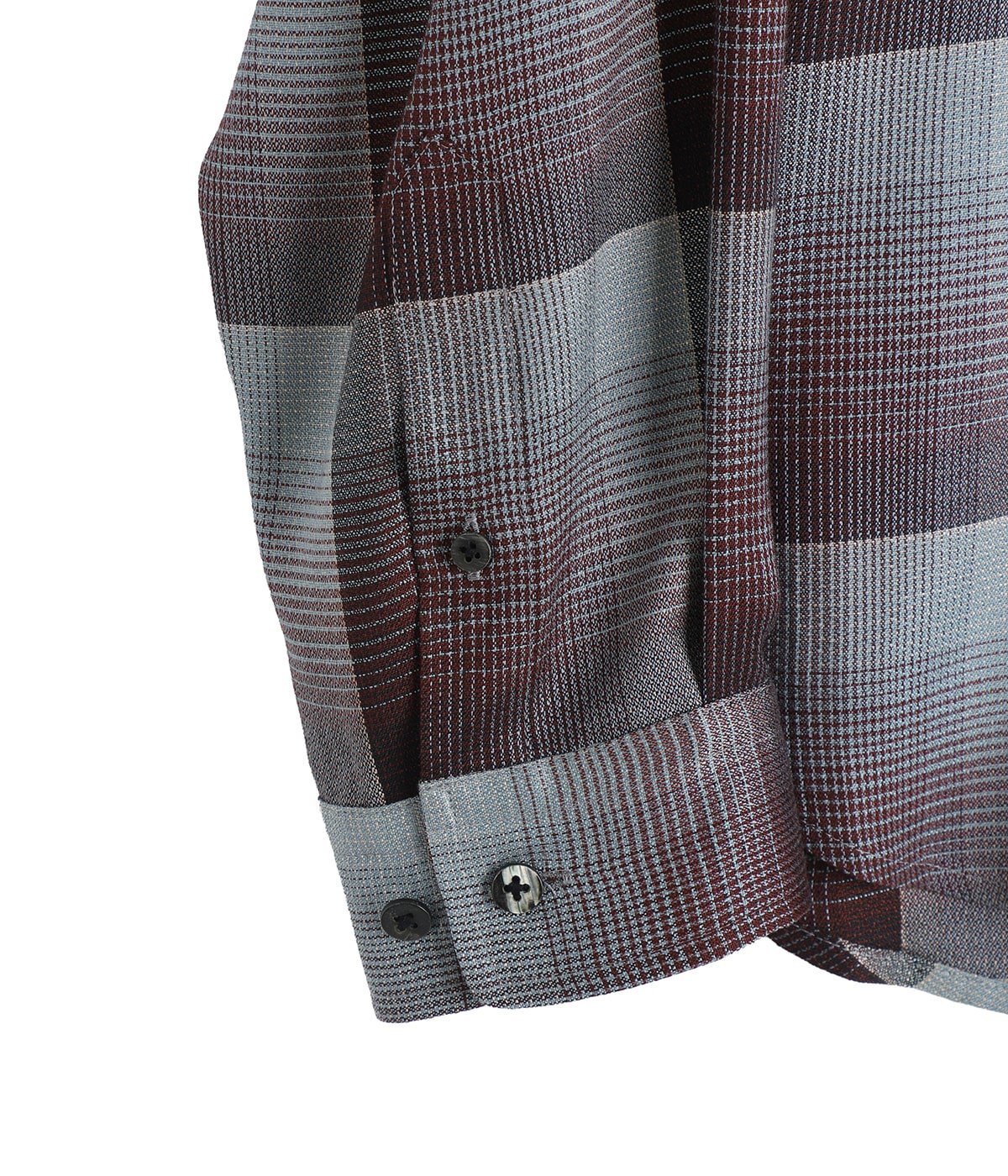 OMBRE OPEN COLLAR SHIRT | SUGARHILL(シュガーヒル) / トップス 長袖
