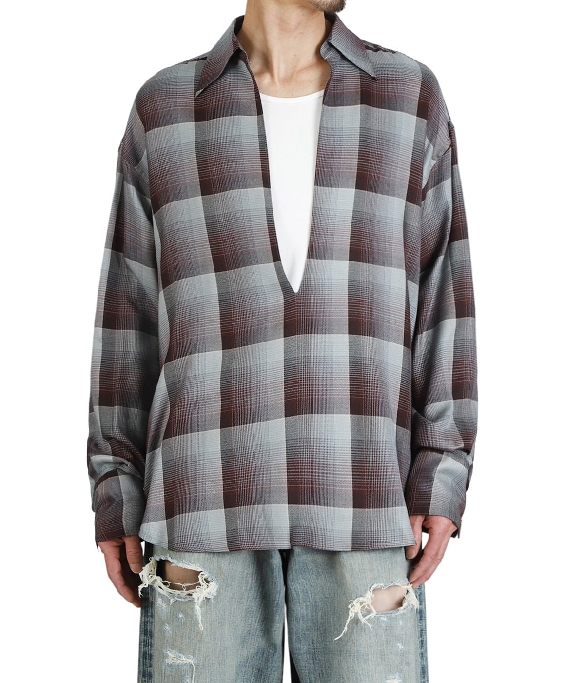 OMBRE SKIPPER SHIRT | SUGARHILL(シュガーヒル) / トップス 長袖