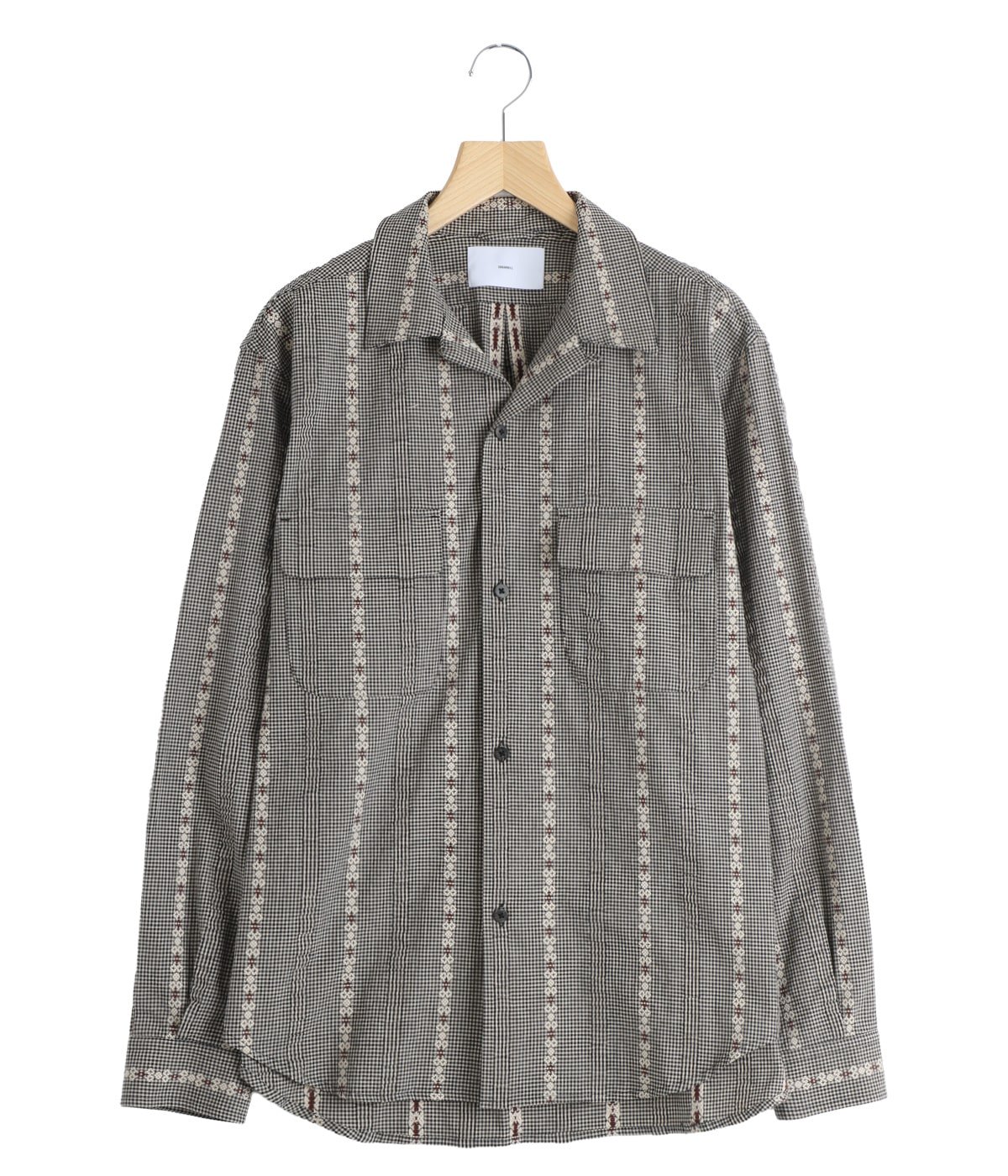 DOBBY OPEN COLLAR SHIRT | SUGARHILL(シュガーヒル) / トップス 長袖