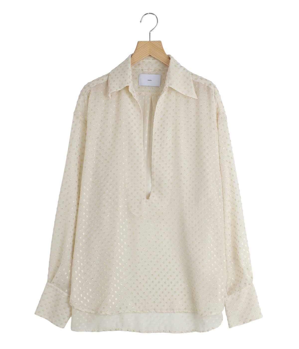 TWINKLE SHEER SKIPPER SHIRT | SUGARHILL(シュガーヒル) / トップス