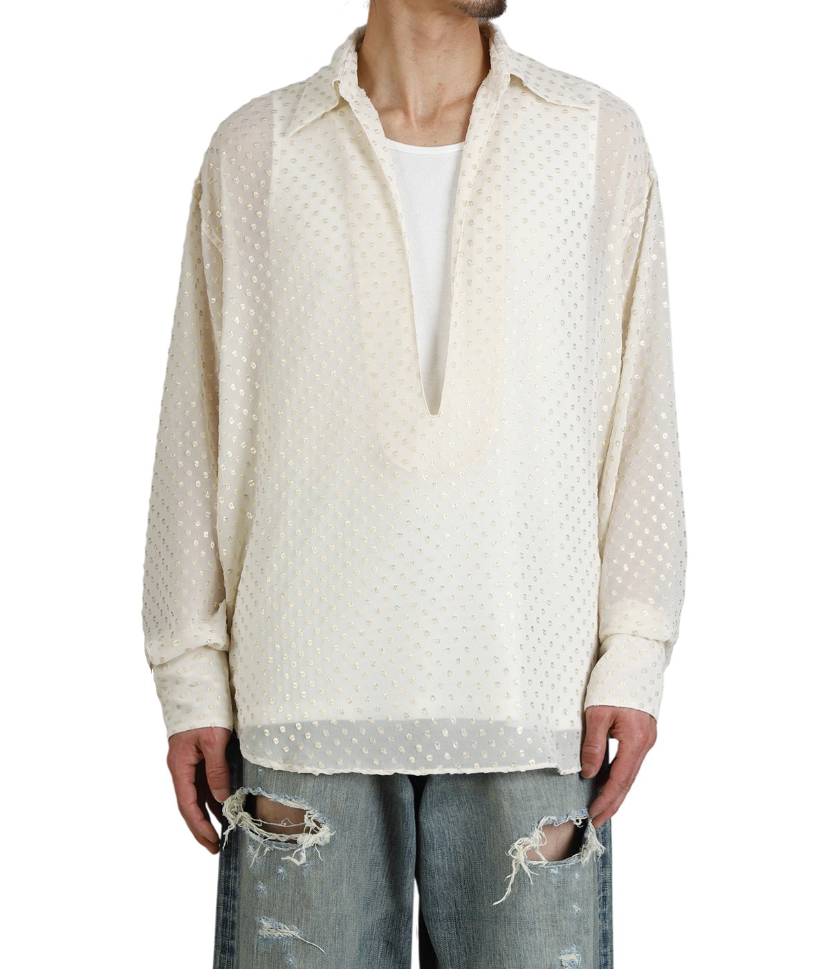 TWINKLE SHEER SKIPPER SHIRT | SUGARHILL(シュガーヒル) / トップス
