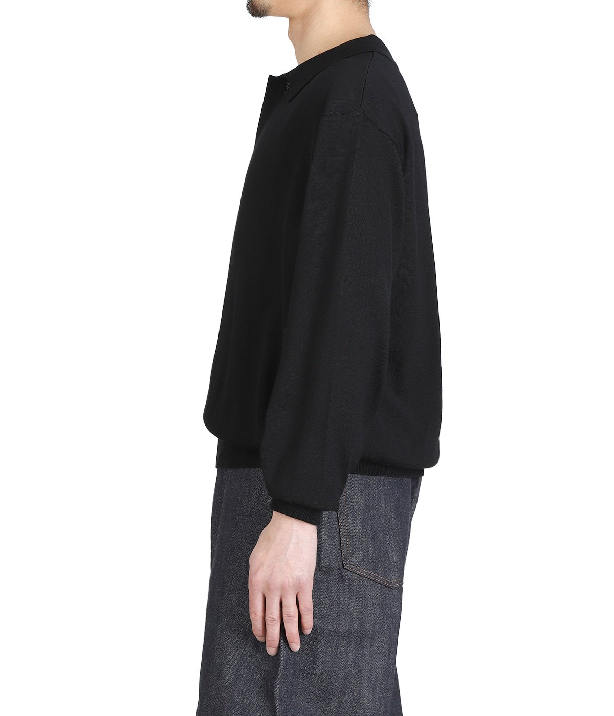 WOOL KNIT POLO | SUGARHILL(シュガーヒル) / トップス ポロシャツ