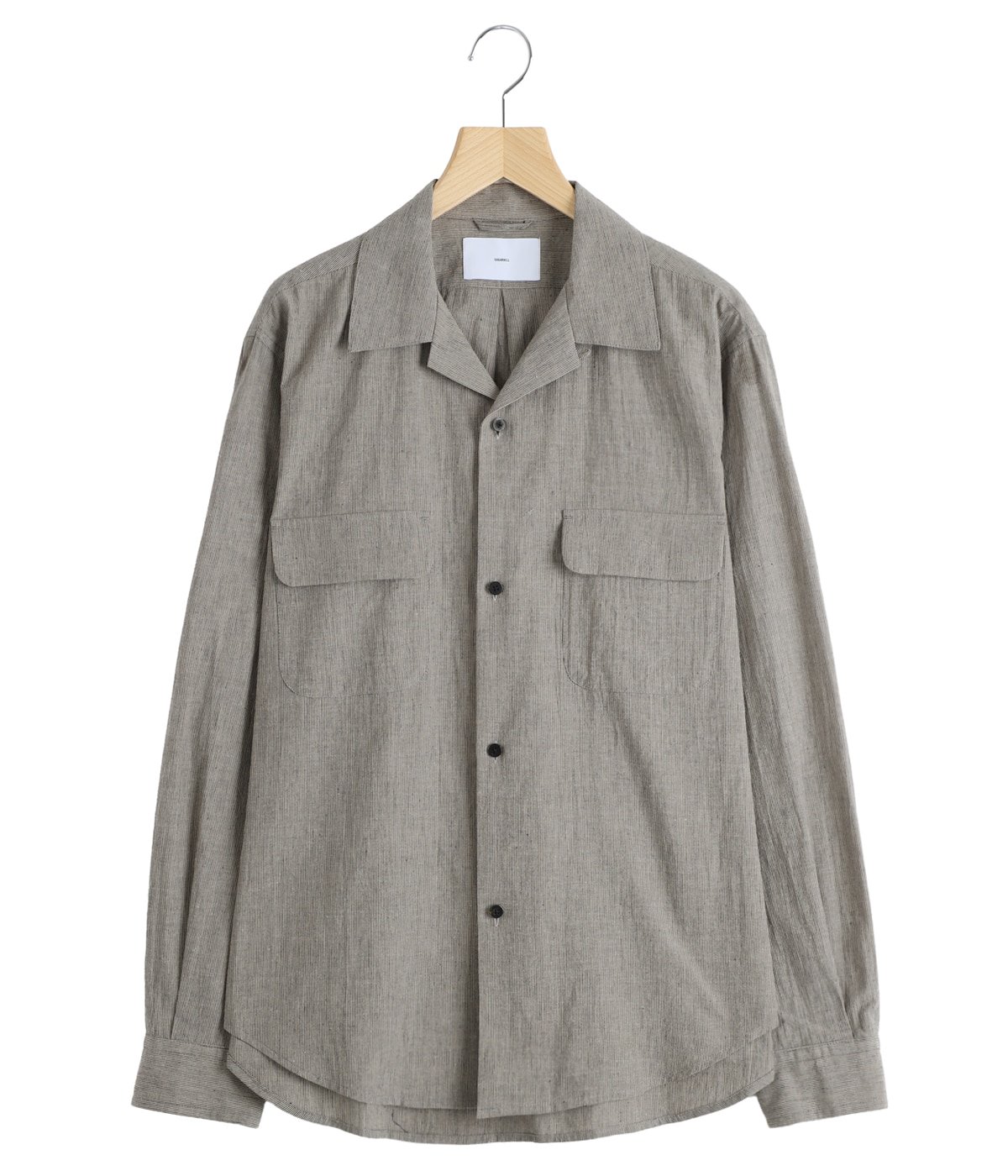 LINEN OPEN-COLLOR SHIRT | SUGARHILL(シュガーヒル) / トップス 長袖
