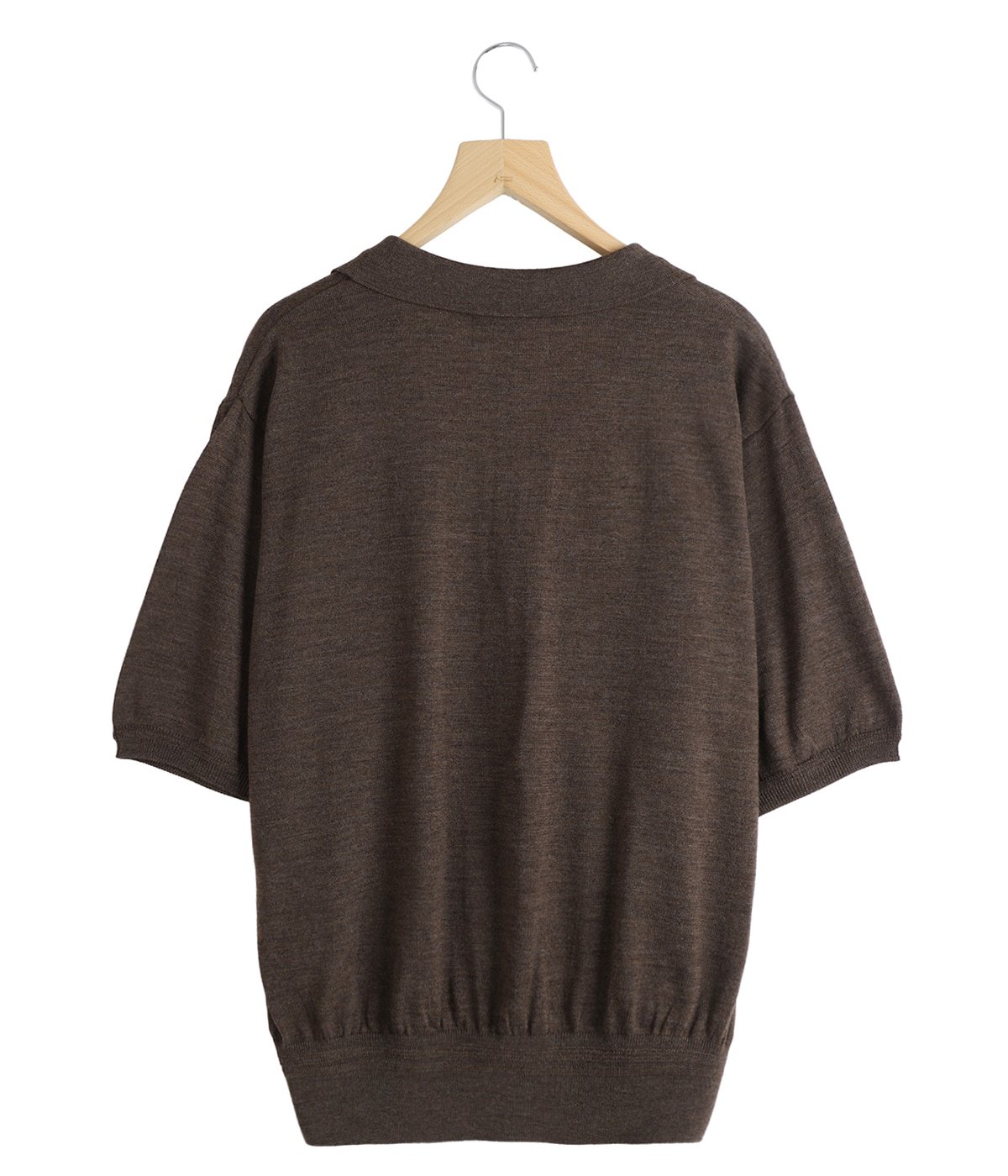 WOOL KNIT HALF SLEEVE POLO | SUGARHILL(シュガーヒル) / トップス