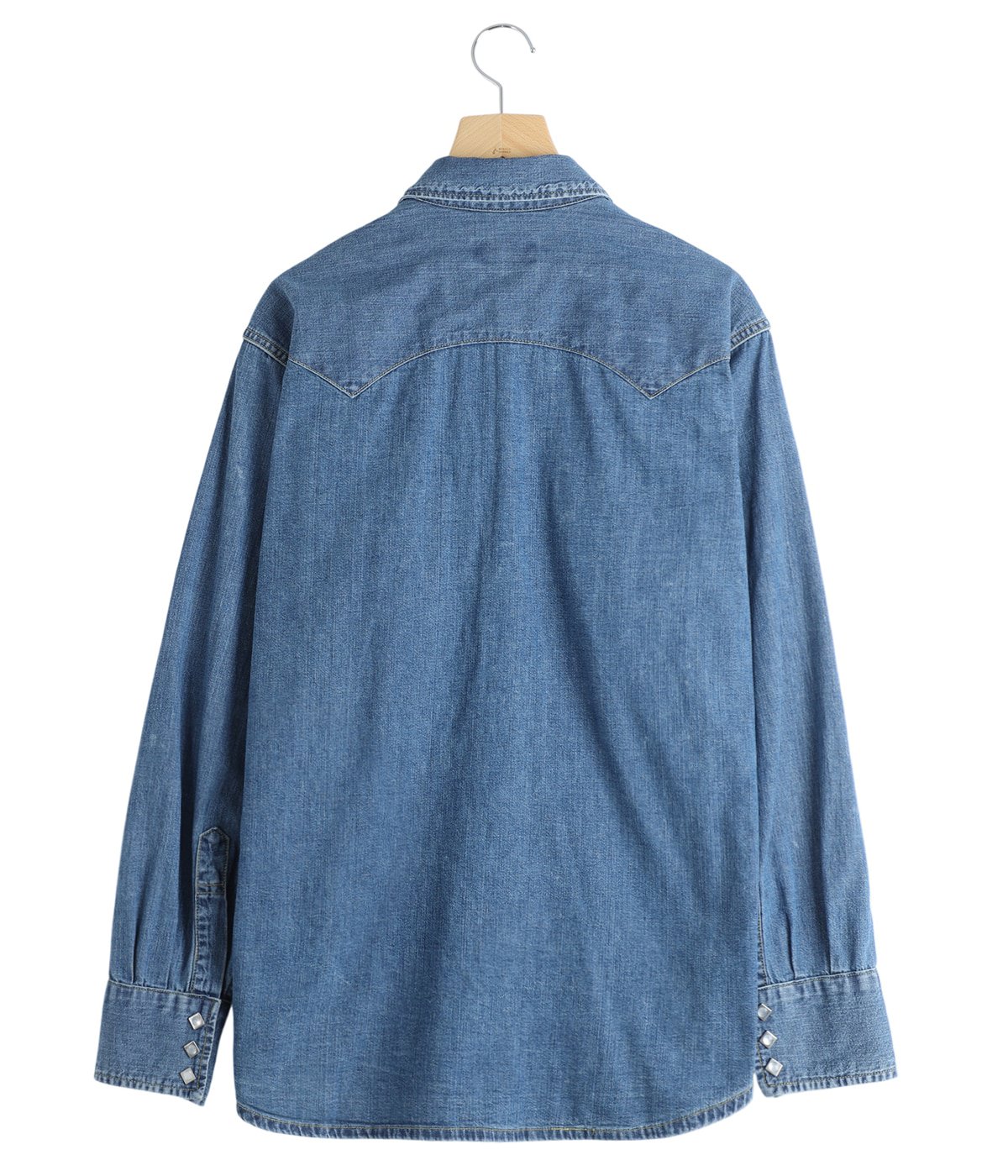 DENIM SHIRT H.WASH | MASSES(マシス) / トップス 長袖シャツ (メンズ