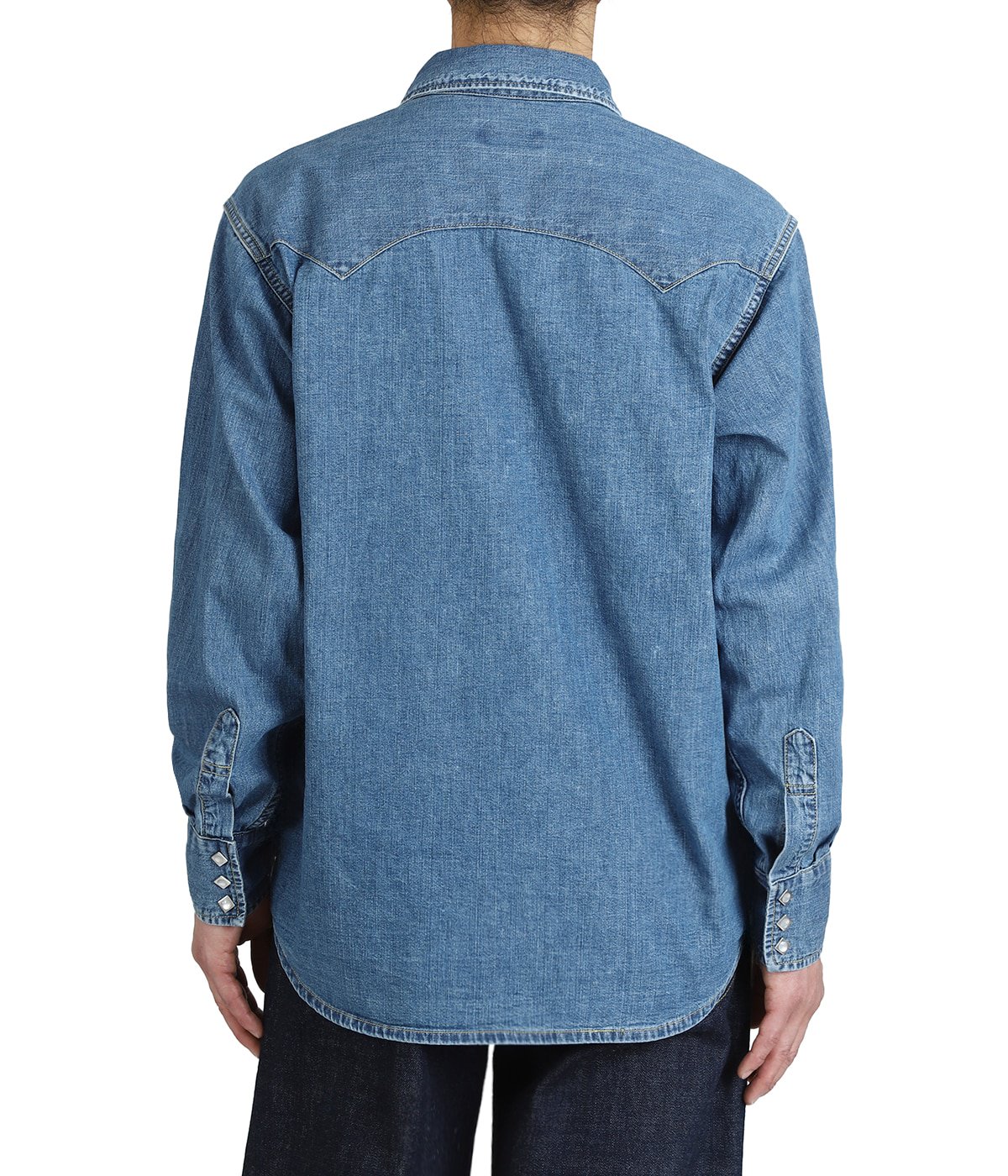 DENIM SHIRT H.WASH | MASSES(マシス) / トップス 長袖シャツ (メンズ