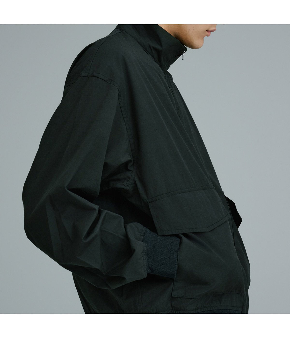 SILK NEP WEATHER CLOTH TRACK JACKET | GOLD(ゴールド) / アウター