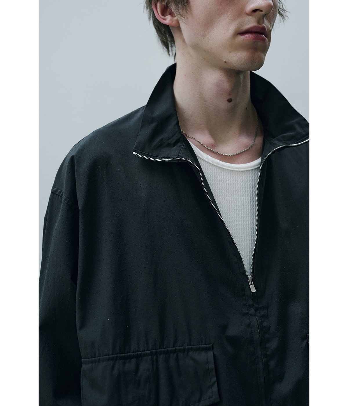 SILK NEP WEATHER CLOTH TRACK JACKET | GOLD(ゴールド) / アウター