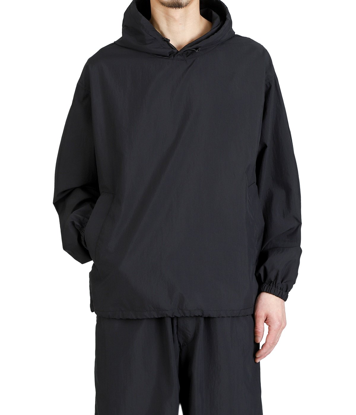 COTTON / NYLON WEATHER CLOTH PULLOVER PARKA | GOLD(ゴールド