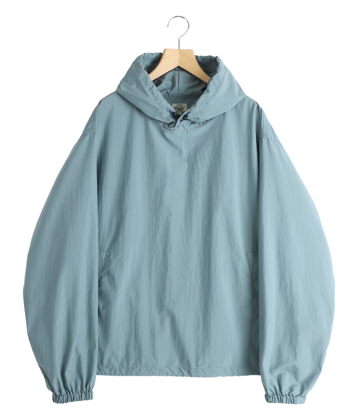 COTTON / NYLON WEATHER CLOTH PULLOVER PARKA | GOLD(ゴールド