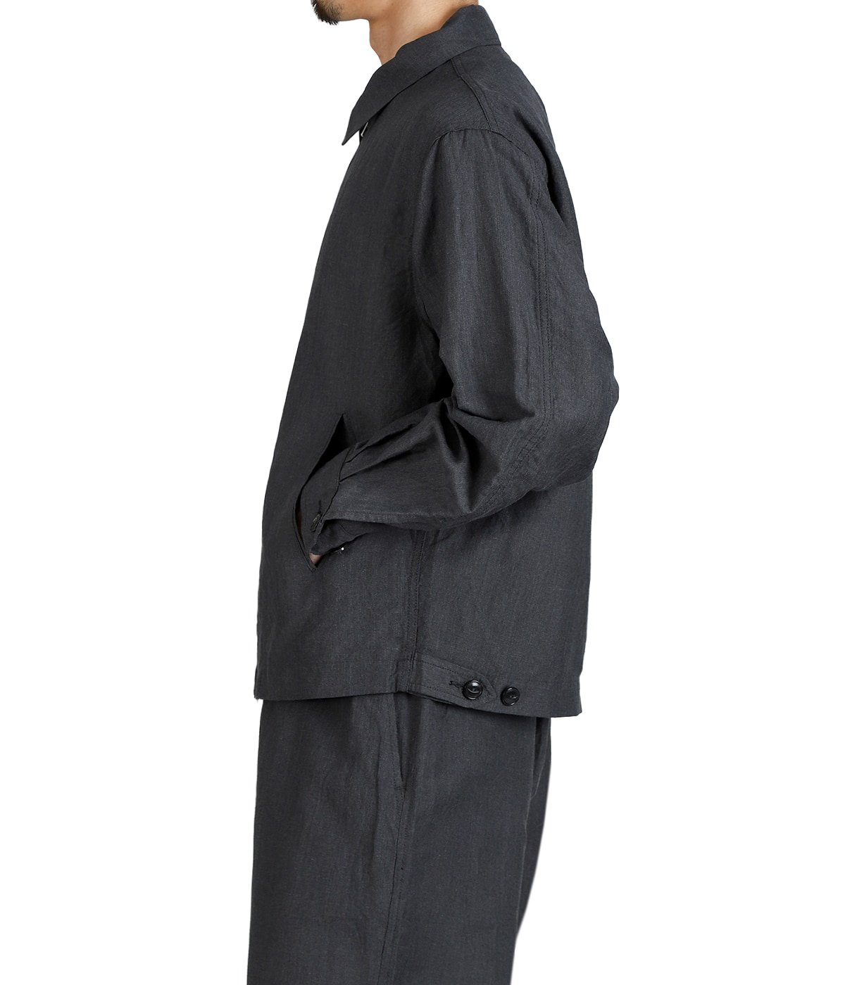 LINEN / WOOL TROPICAL SPORTS JACKET | GOLD(ゴールド) / アウター
