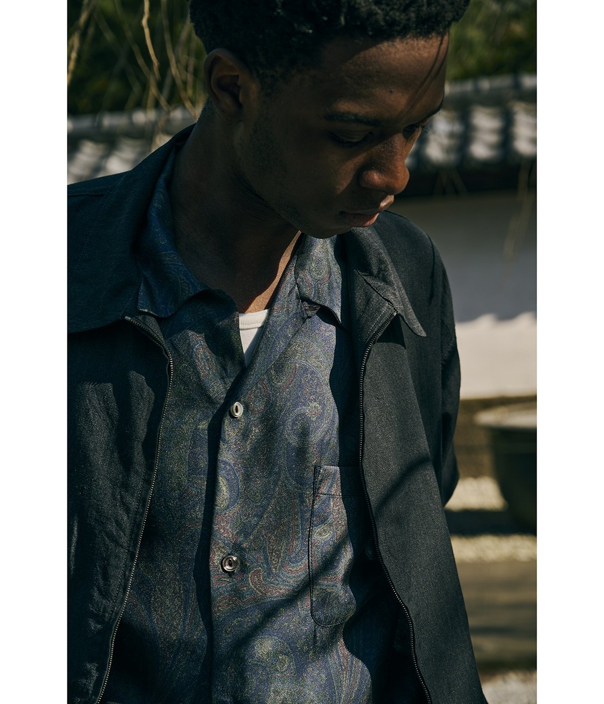 LINEN / WOOL TROPICAL SPORTS JACKET | GOLD(ゴールド) / アウター