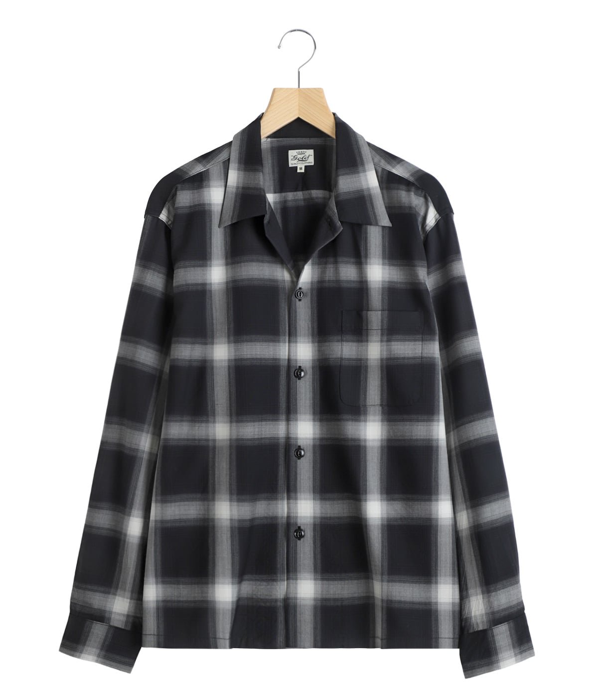WOOL Super140s TROPICAL OPEN SHIRT | GOLD(ゴールド) / トップス 