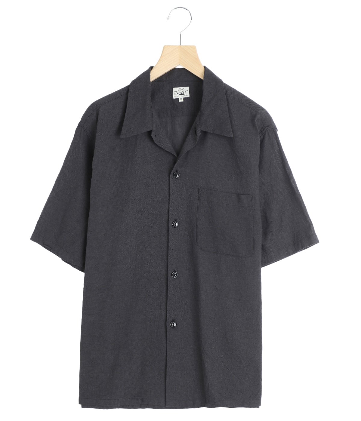 SELVEDE OXFORD S/S OPEN SHIRT | GOLD(ゴールド) / トップス 半袖
