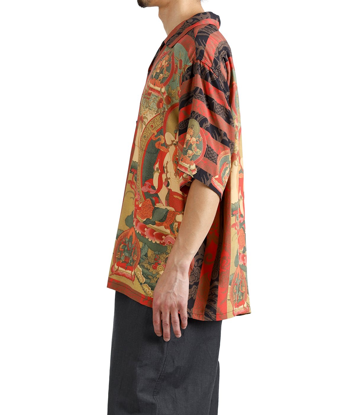 model(175cm / 60kg)B85 W75 H92 着用サイズ：M