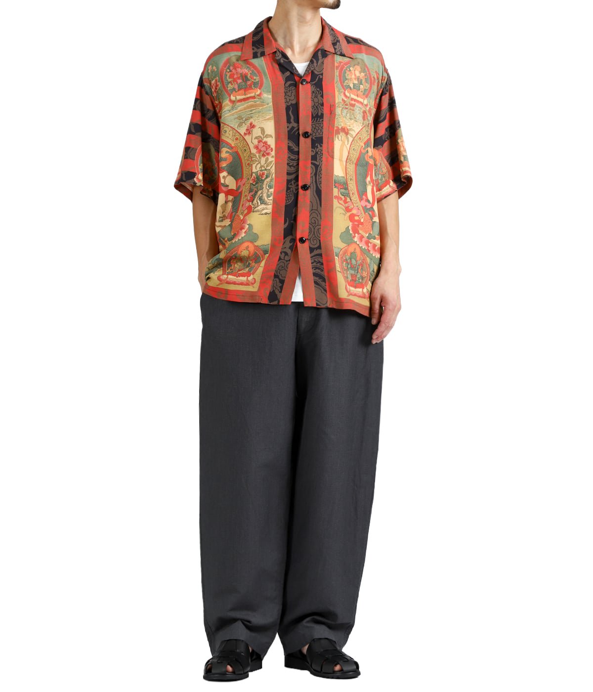model(175cm / 60kg)B85 W75 H92 着用サイズ：M