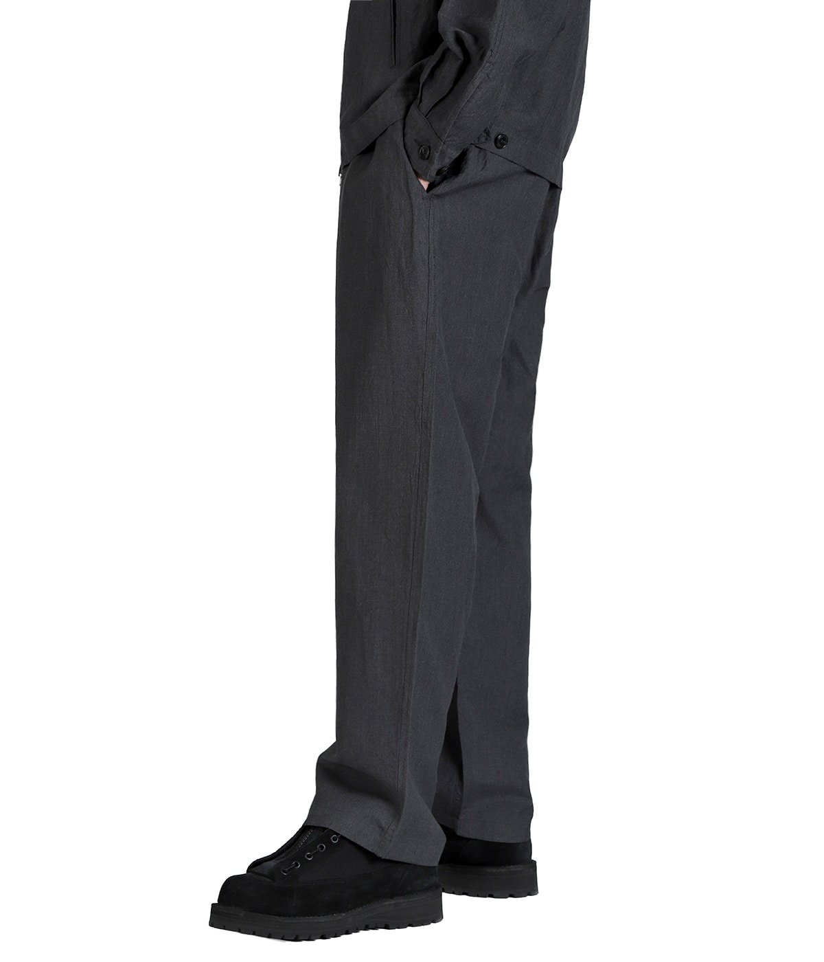 LINEN / WOOL TROPICAL EASY PANTS | GOLD(ゴールド) / パンツ