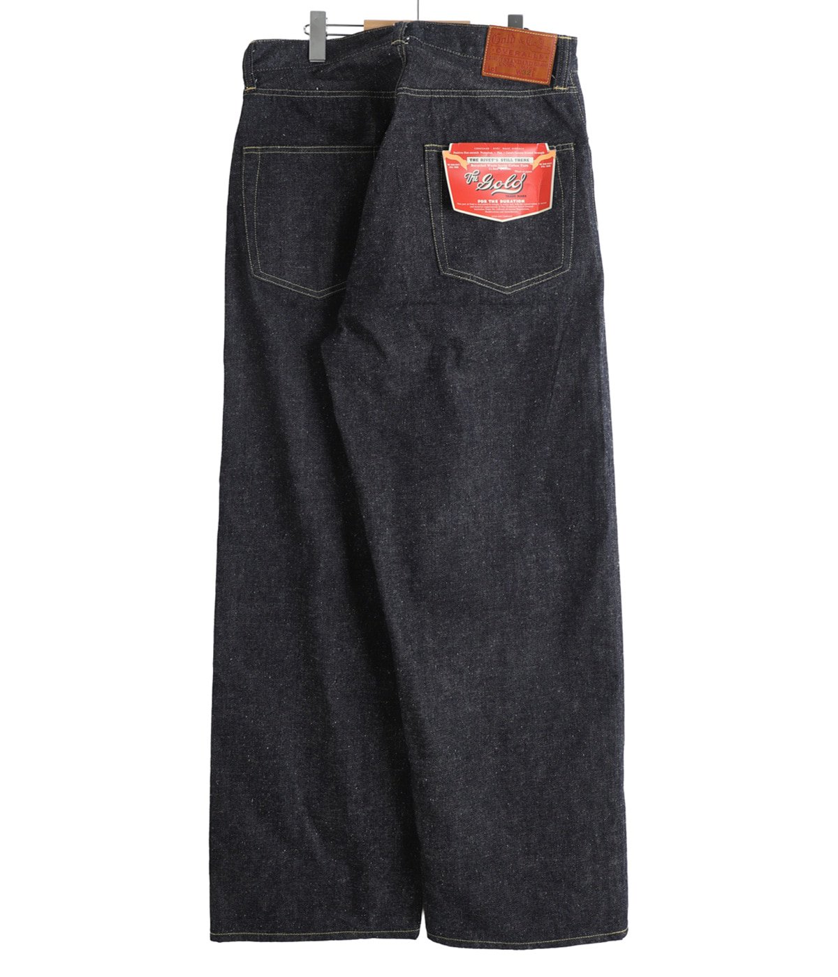 RECYCLED SUVIN COTTON YARAN 11.5oz DENIM 5POCKET WIDE PANTS WWⅡ RECYCLED SUVIN COTTON YARAN 11.5oz DENIM 5POCKET WIDE PANTS WWⅡ
