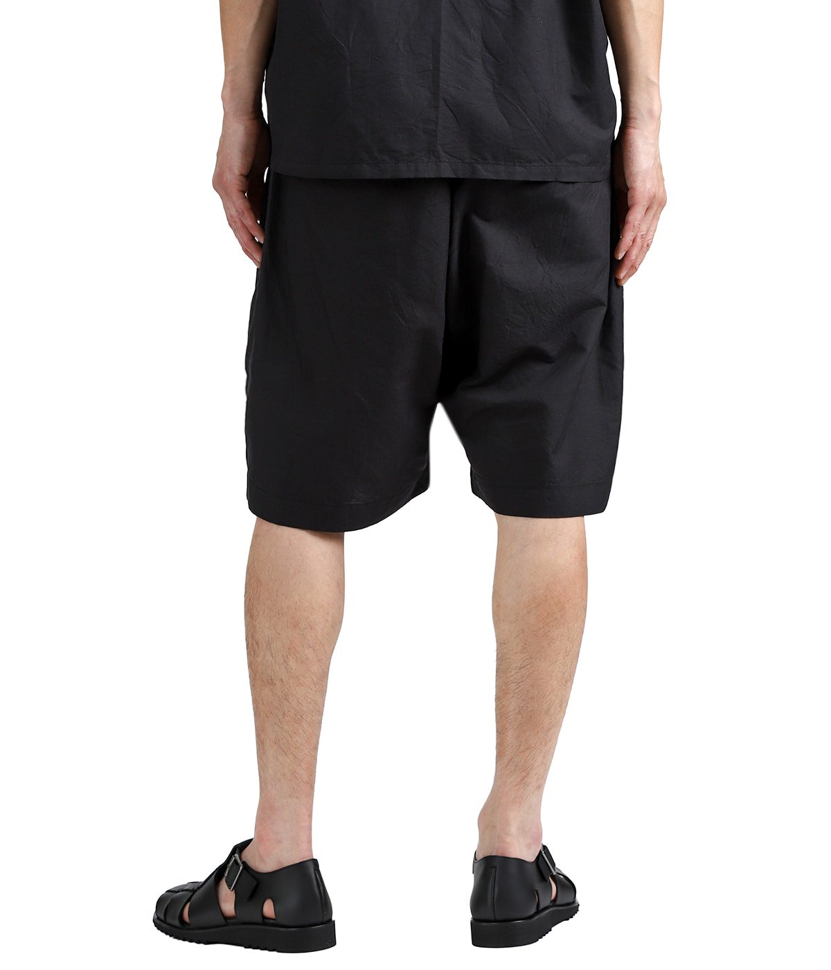 COTTON / RAMIE BROAD EASY SHORTS | GOLD(ゴールド) / パンツ ハーフ