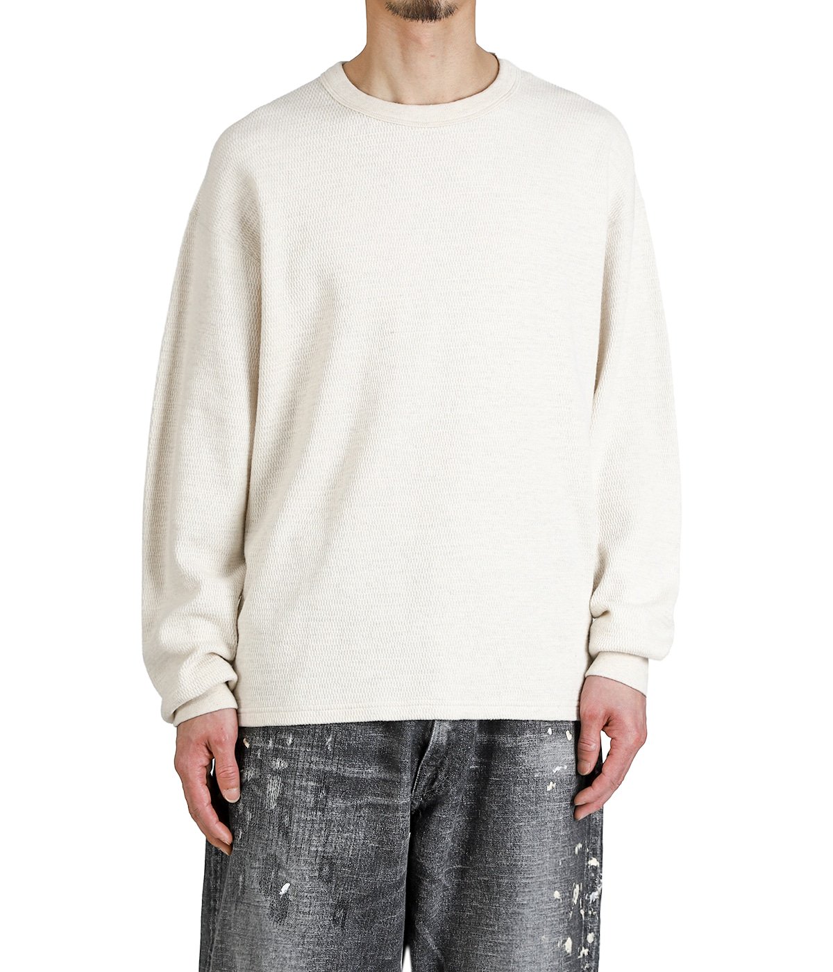 LIGHT THERMAL REGULAR L/S T-SHIRT | GOLD(ゴールド) / トップス