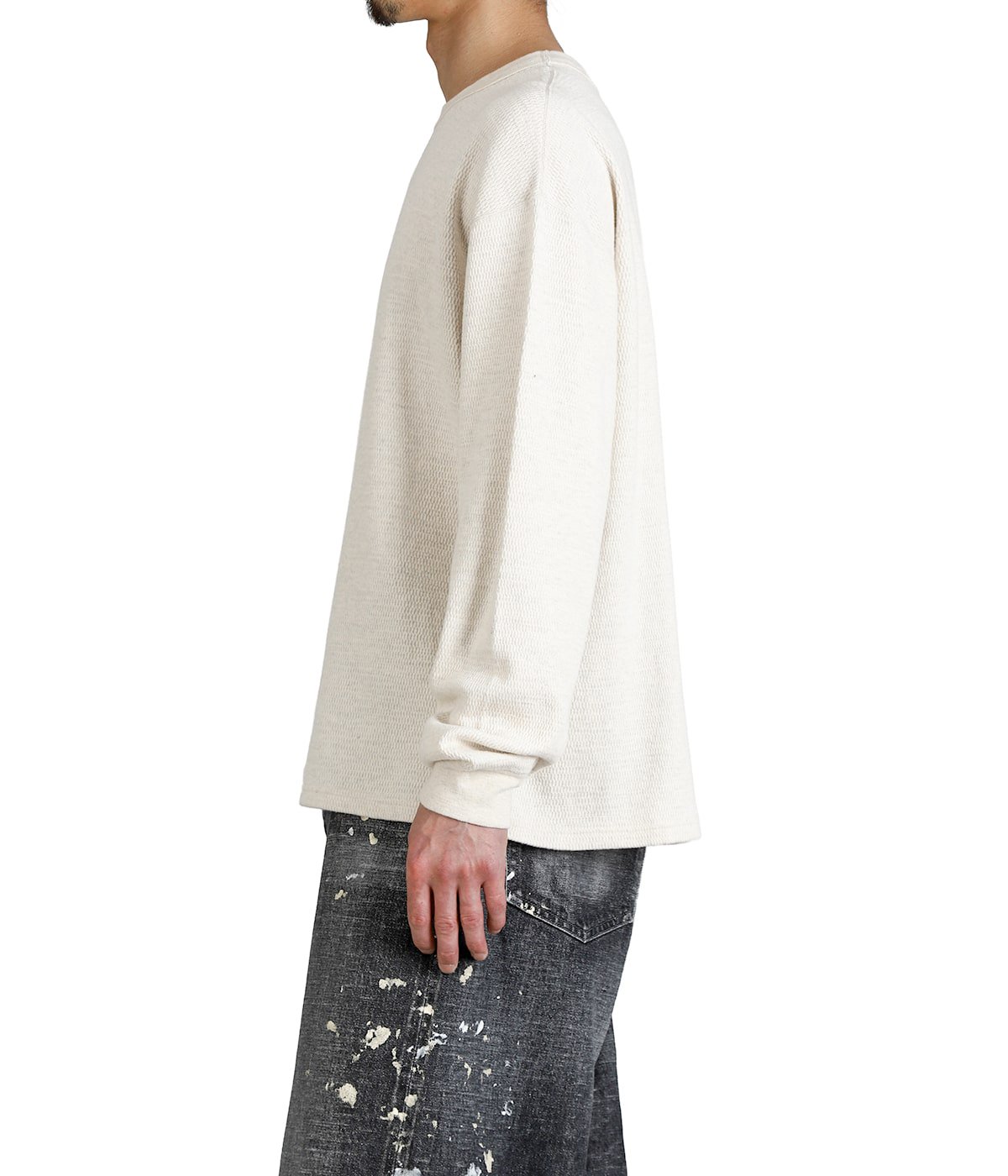LIGHT THERMAL REGULAR L/S T-SHIRT | GOLD(ゴールド) / トップス
